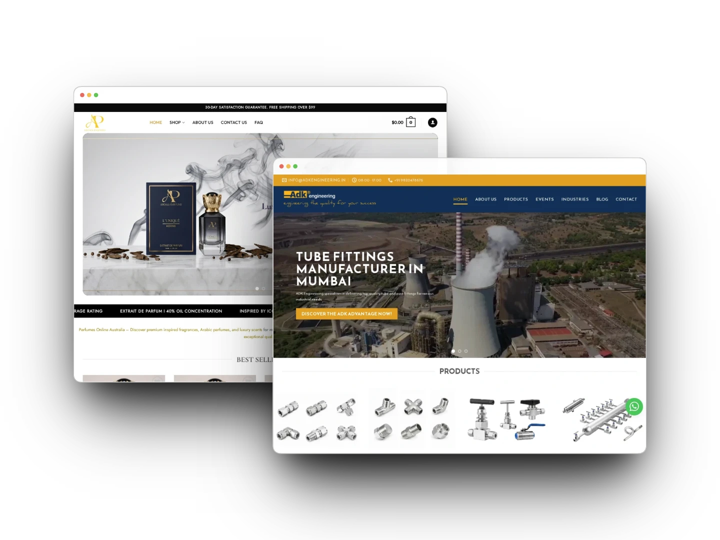 Ftech Digital Client Desktop Project Mockup